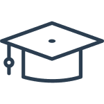 graduation icon